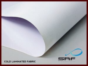SRF Cold Laminated Fabric 240 GSM Front Lit White
